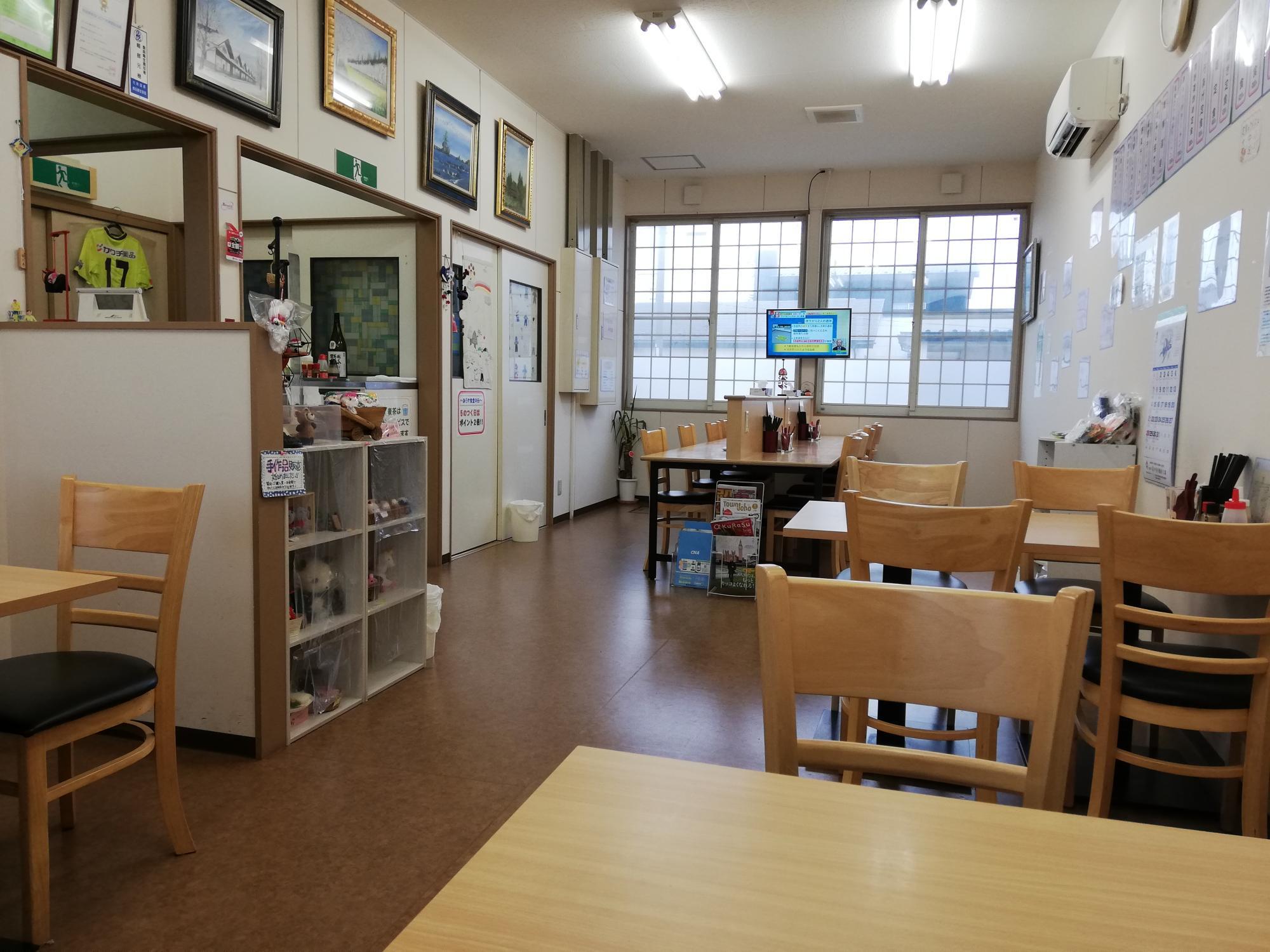 綺麗な店内