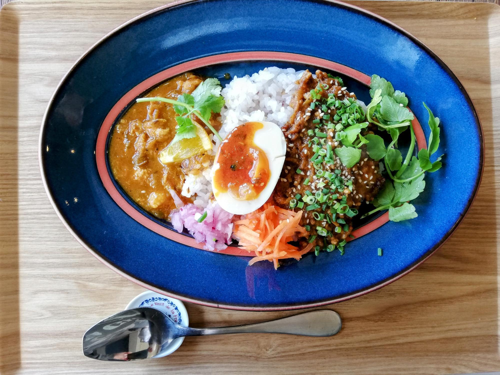 カラフルな彩りカレー