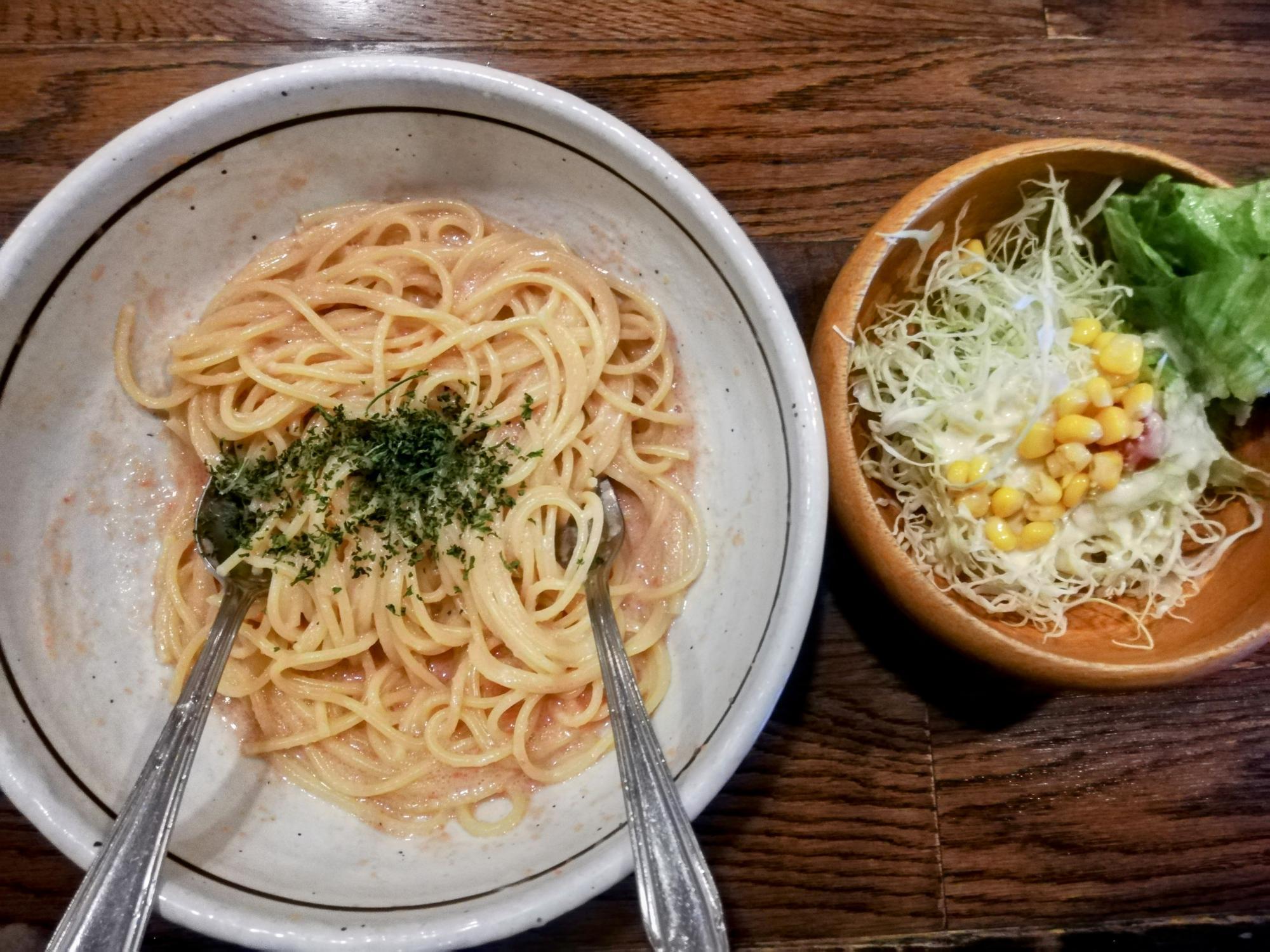 クリームのたらこあえ