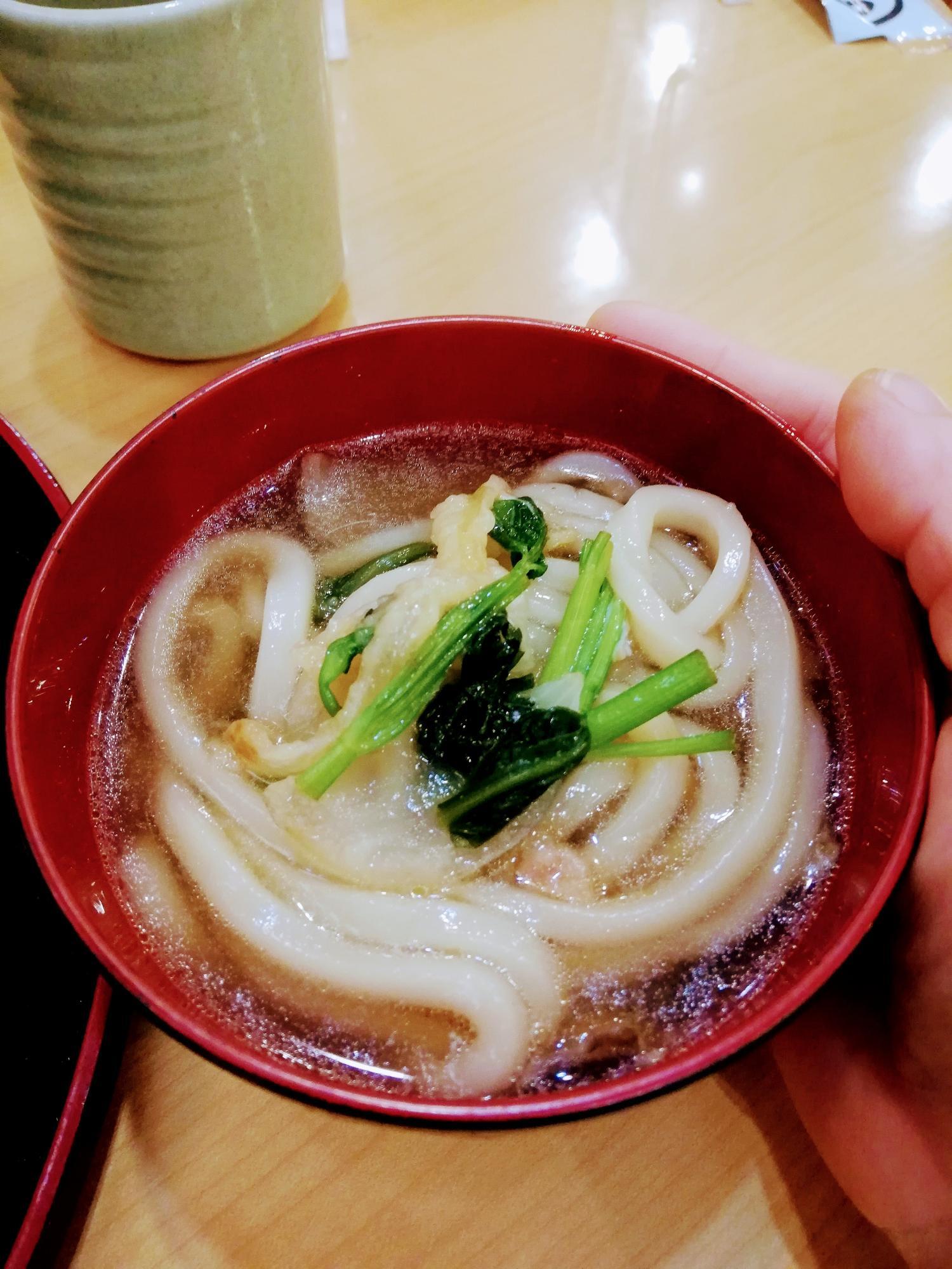 取り皿に分けました