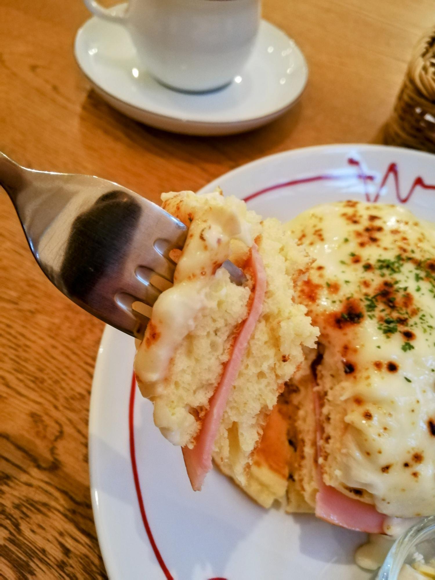 フワフワのパンケーキです