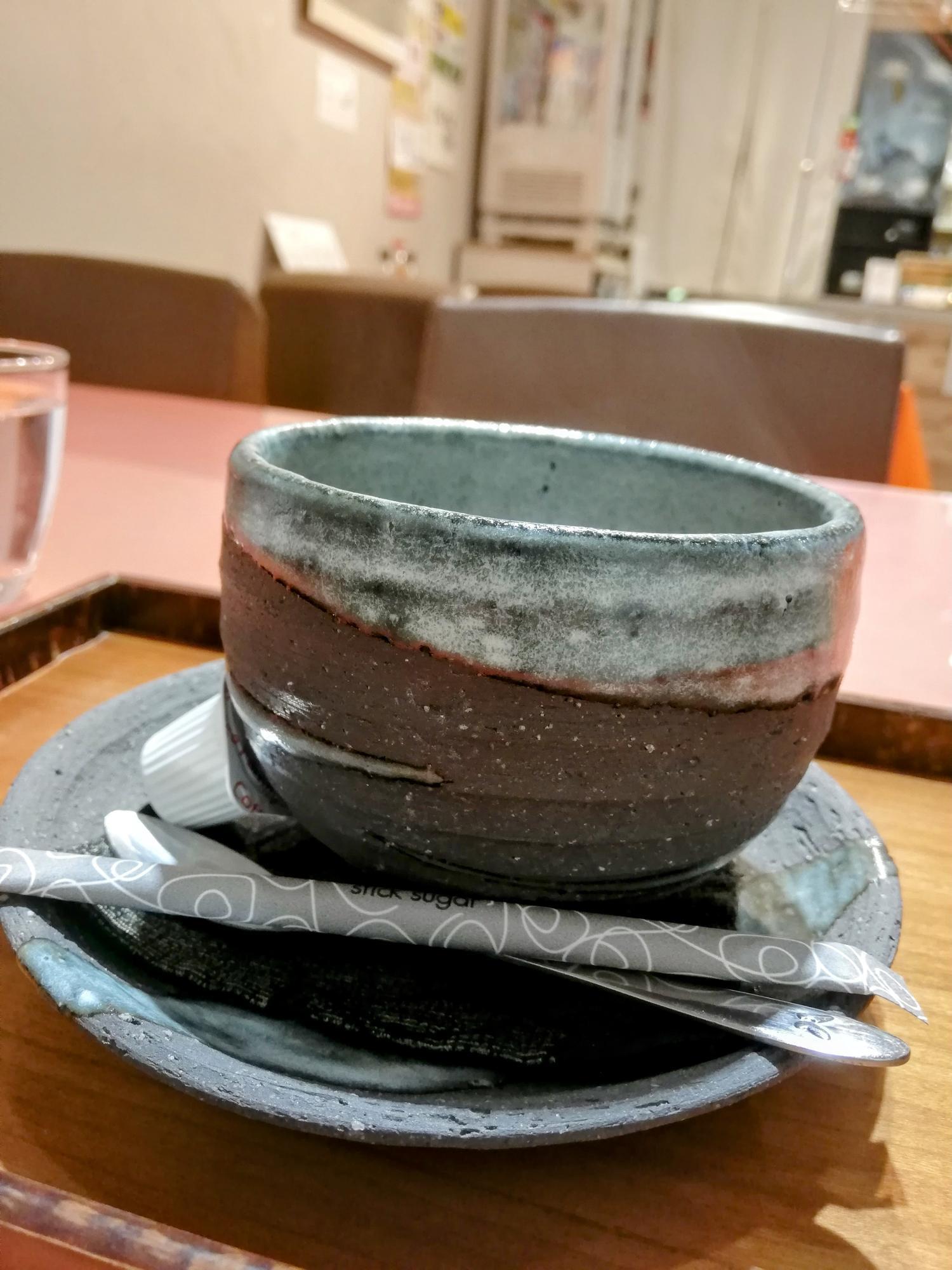 熱々のコーヒー