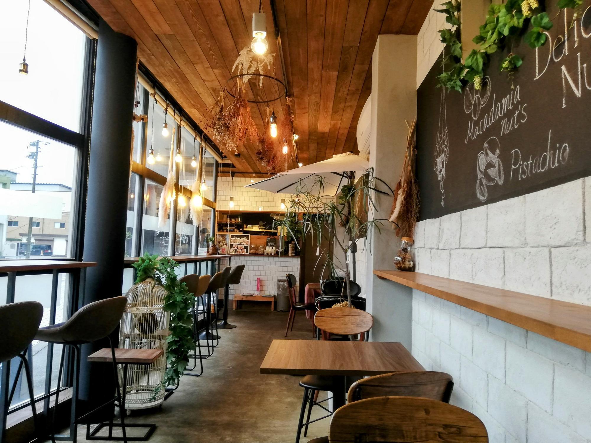 映える店内です