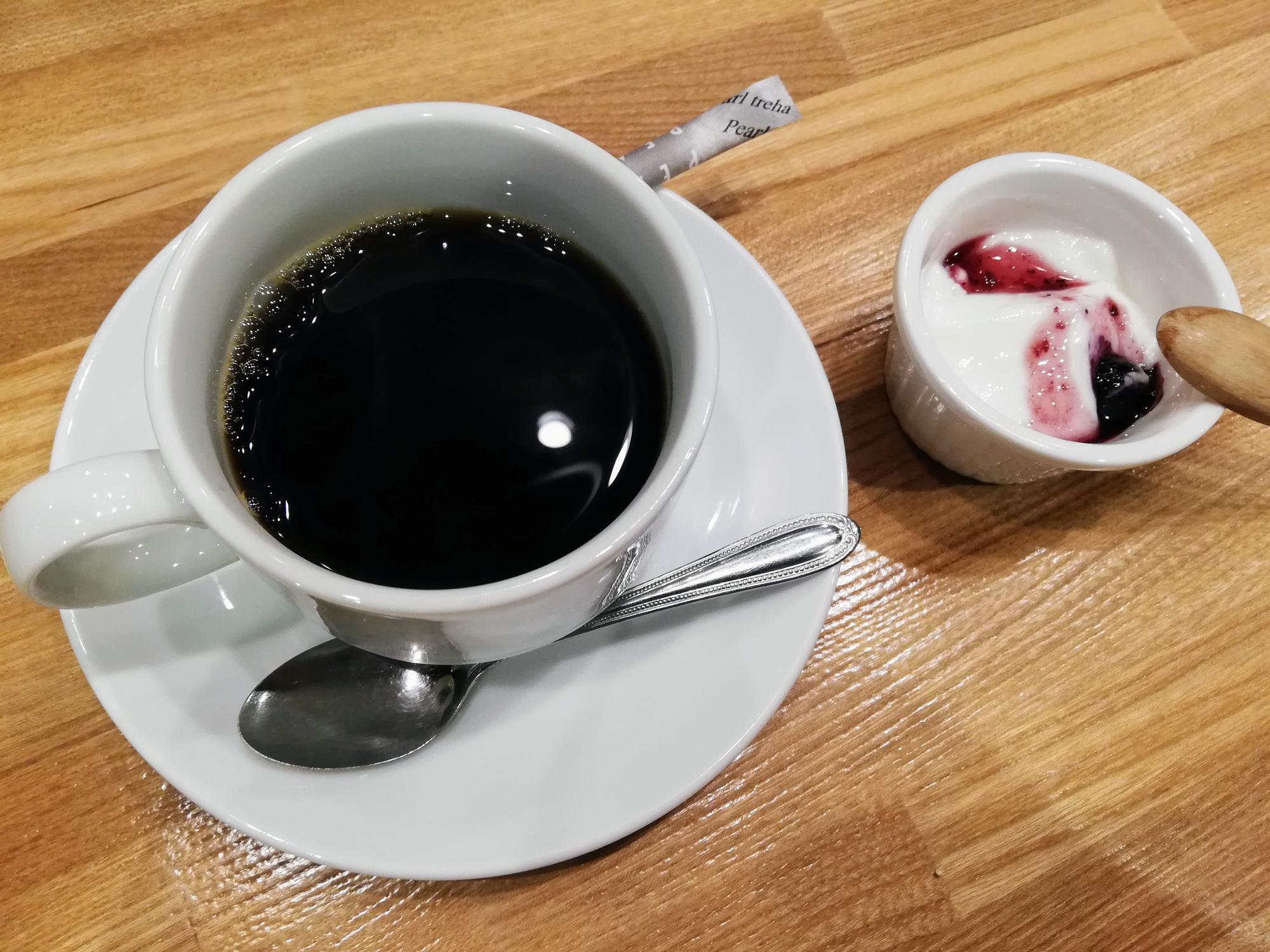 コーヒーとデザート