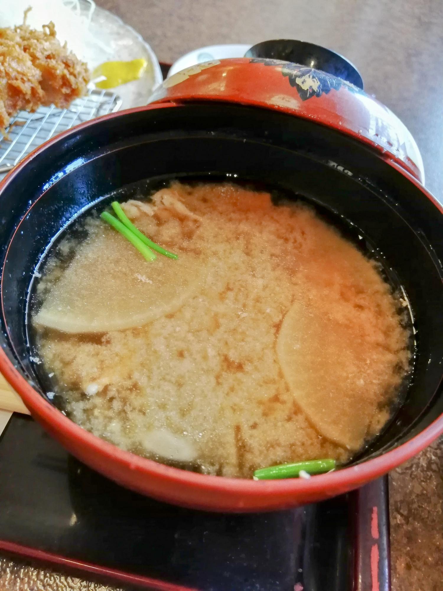 とん汁も美味しい
