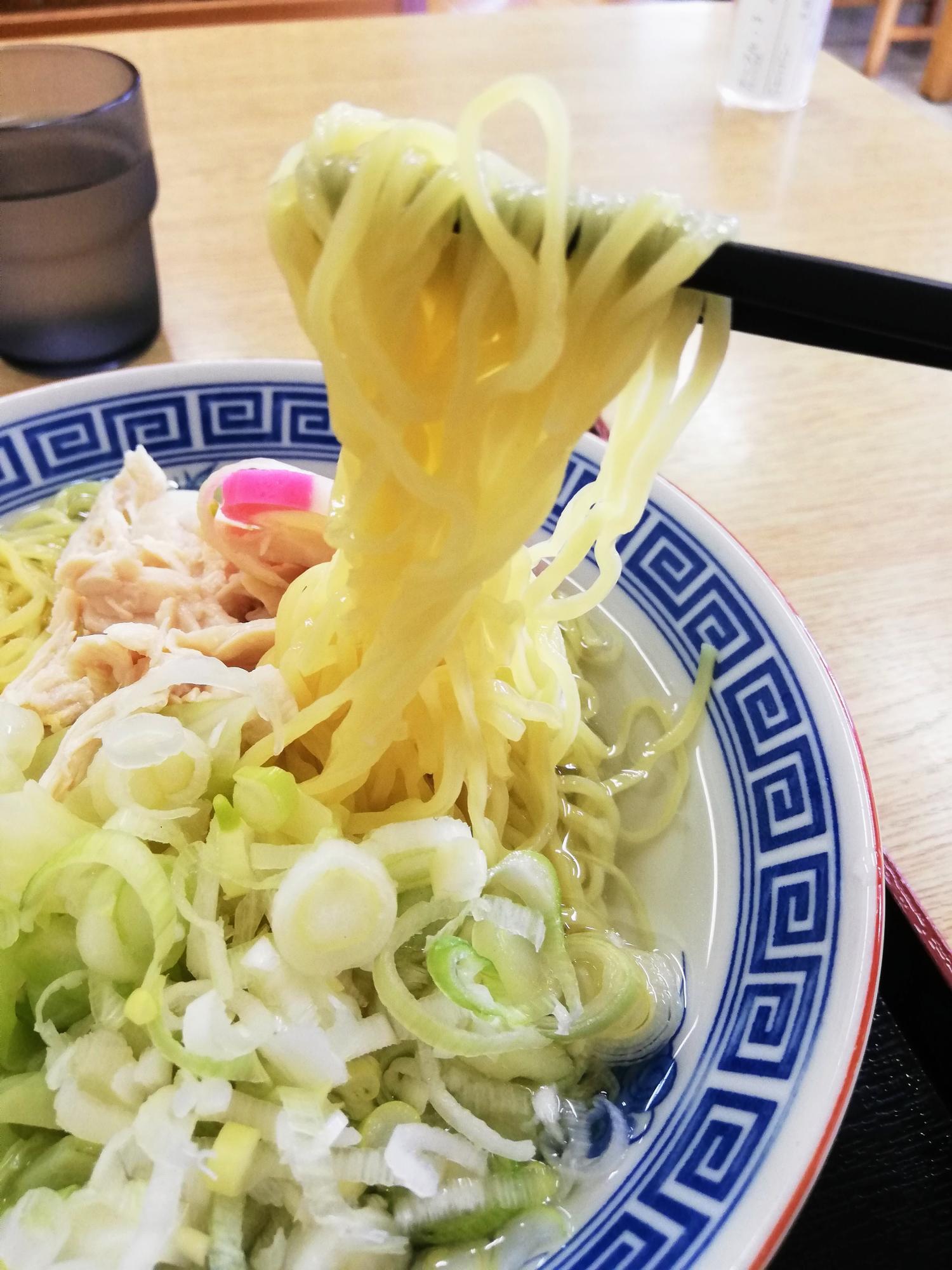 夏にピッタリの冷やしタンメン