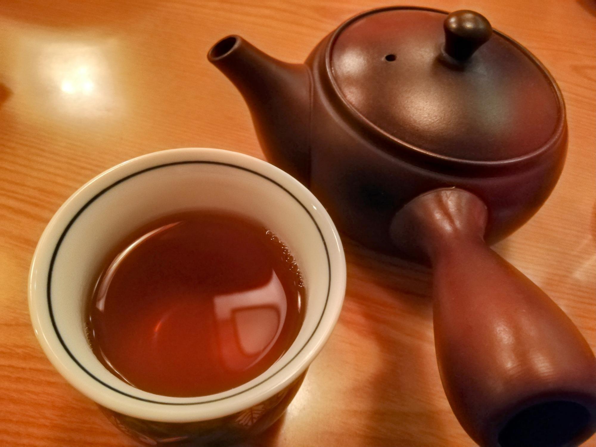 お茶も安心する美味しさ