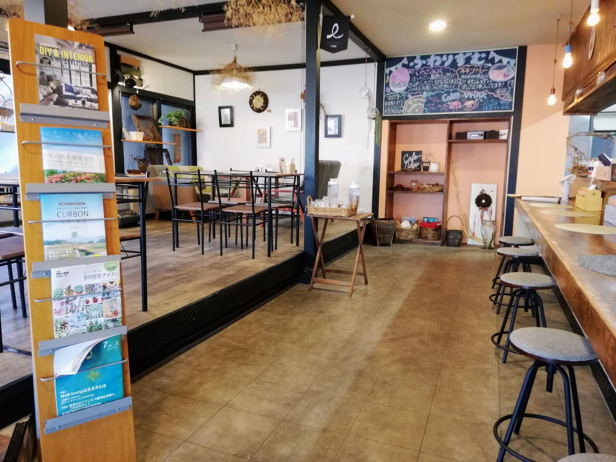 広い店内です