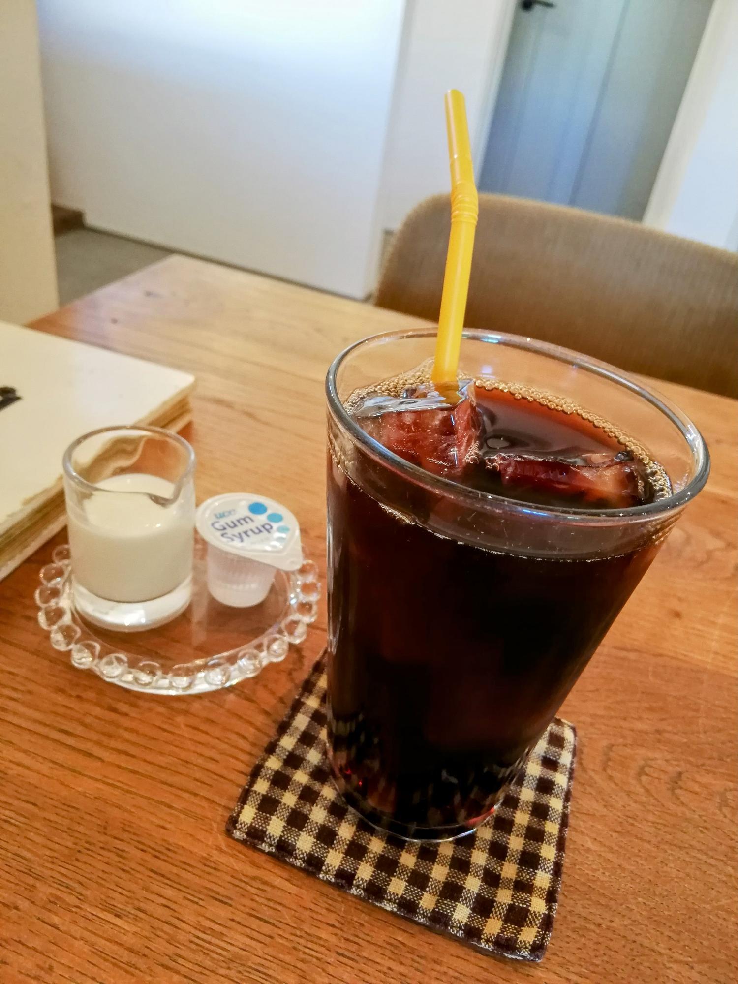 爽やかなアイスコーヒー