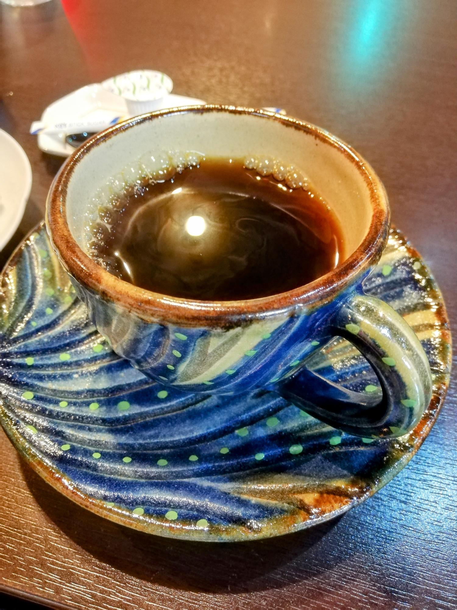 マイルドな珈琲