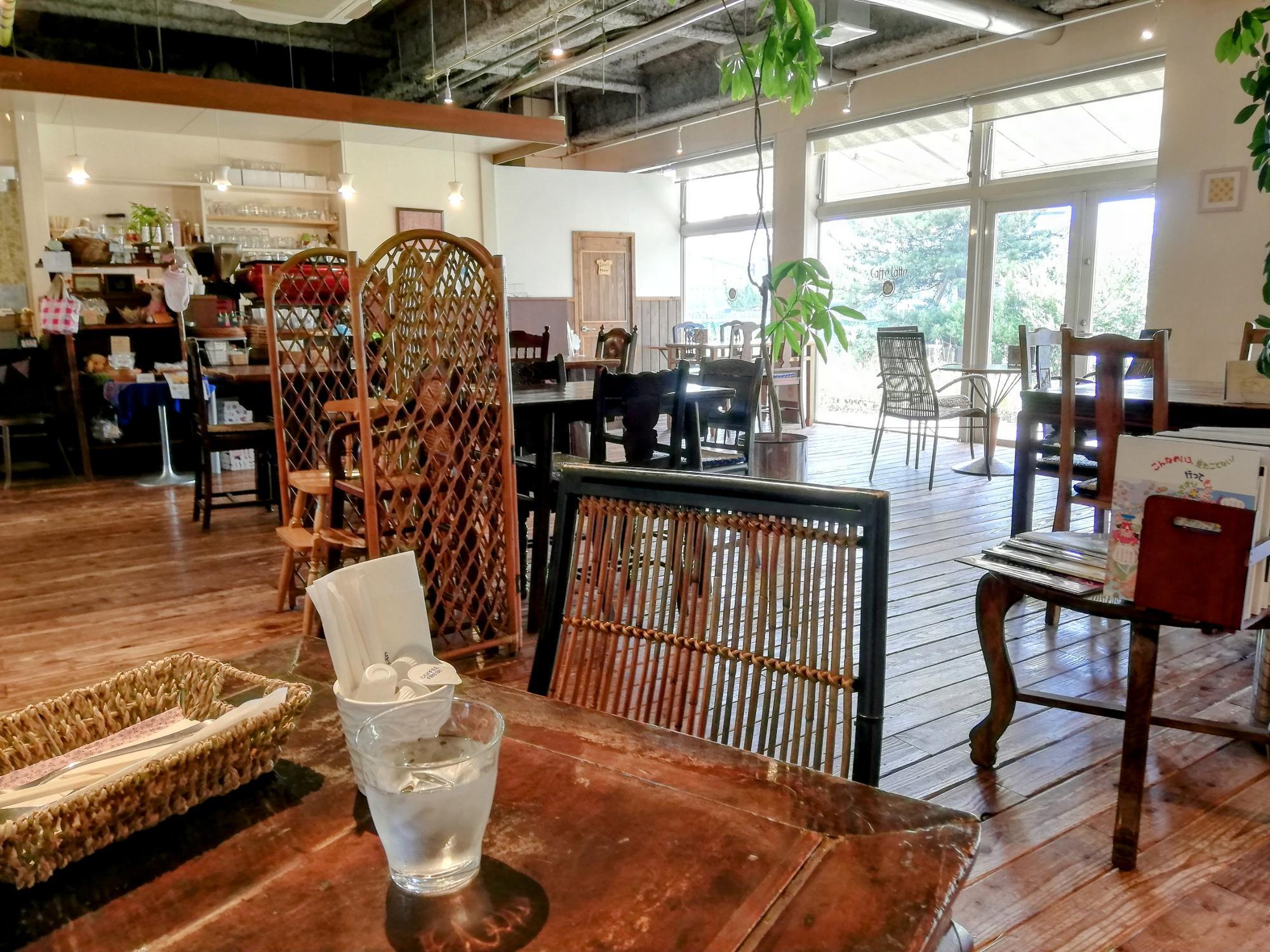 癒し空間の店内