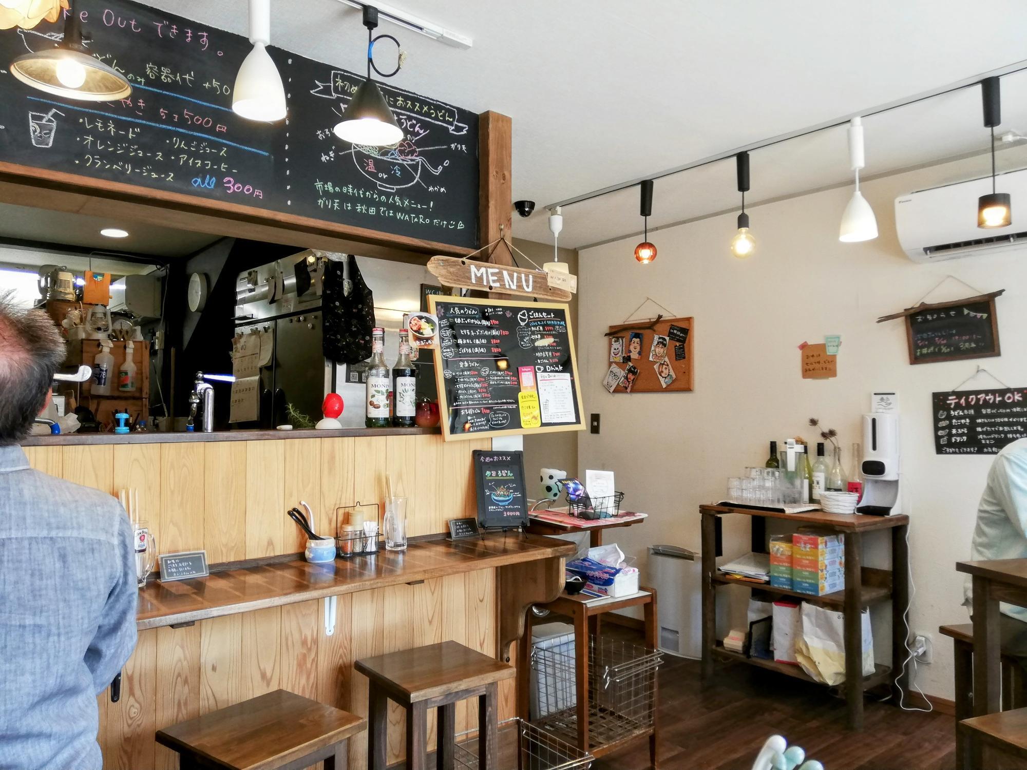 お店の中もお洒落です