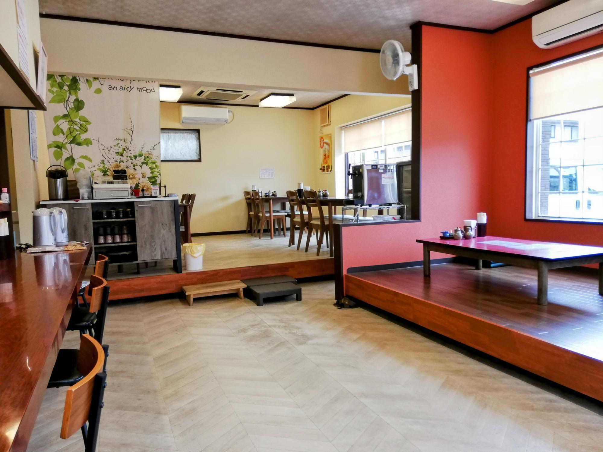 広い店内