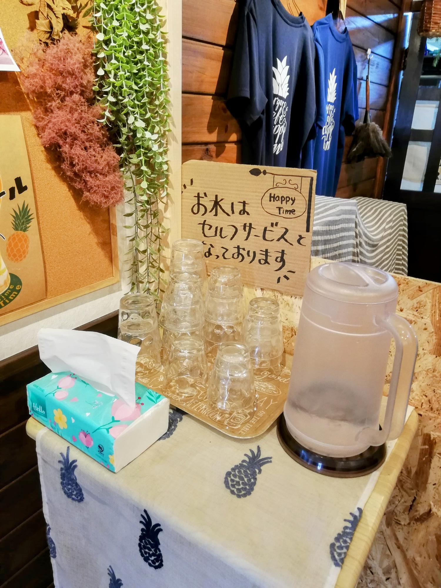 最近多いセルフサービス形式