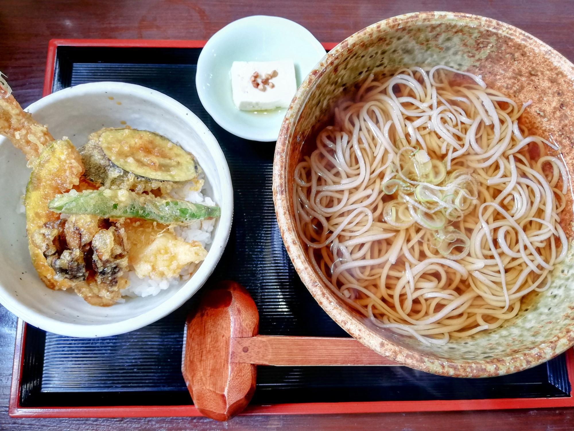 ミニ天丼セット