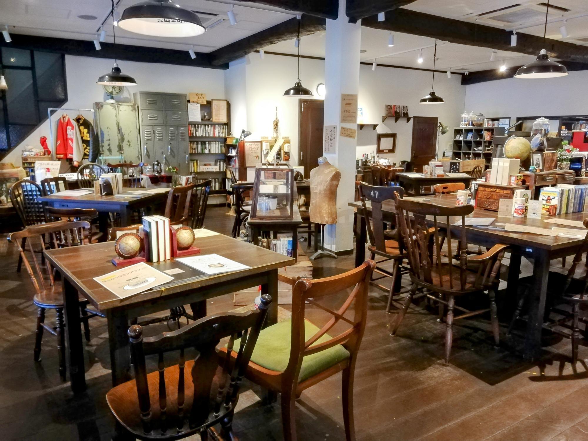 どこか懐かしさを感じる店内
