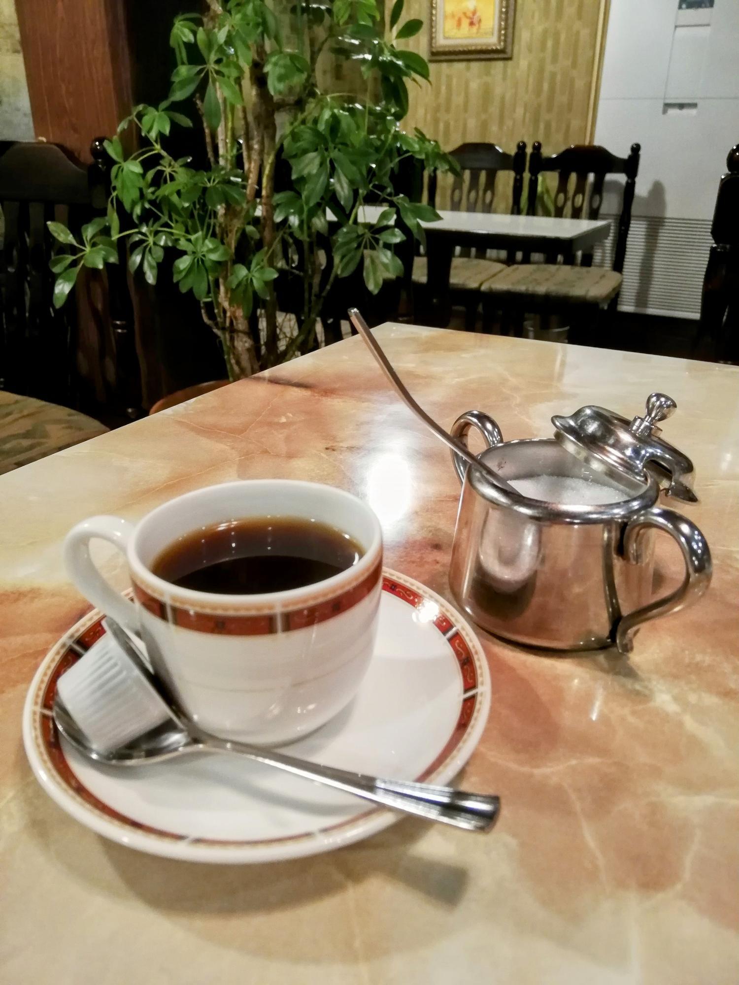 食後のコーヒーが最高の一杯