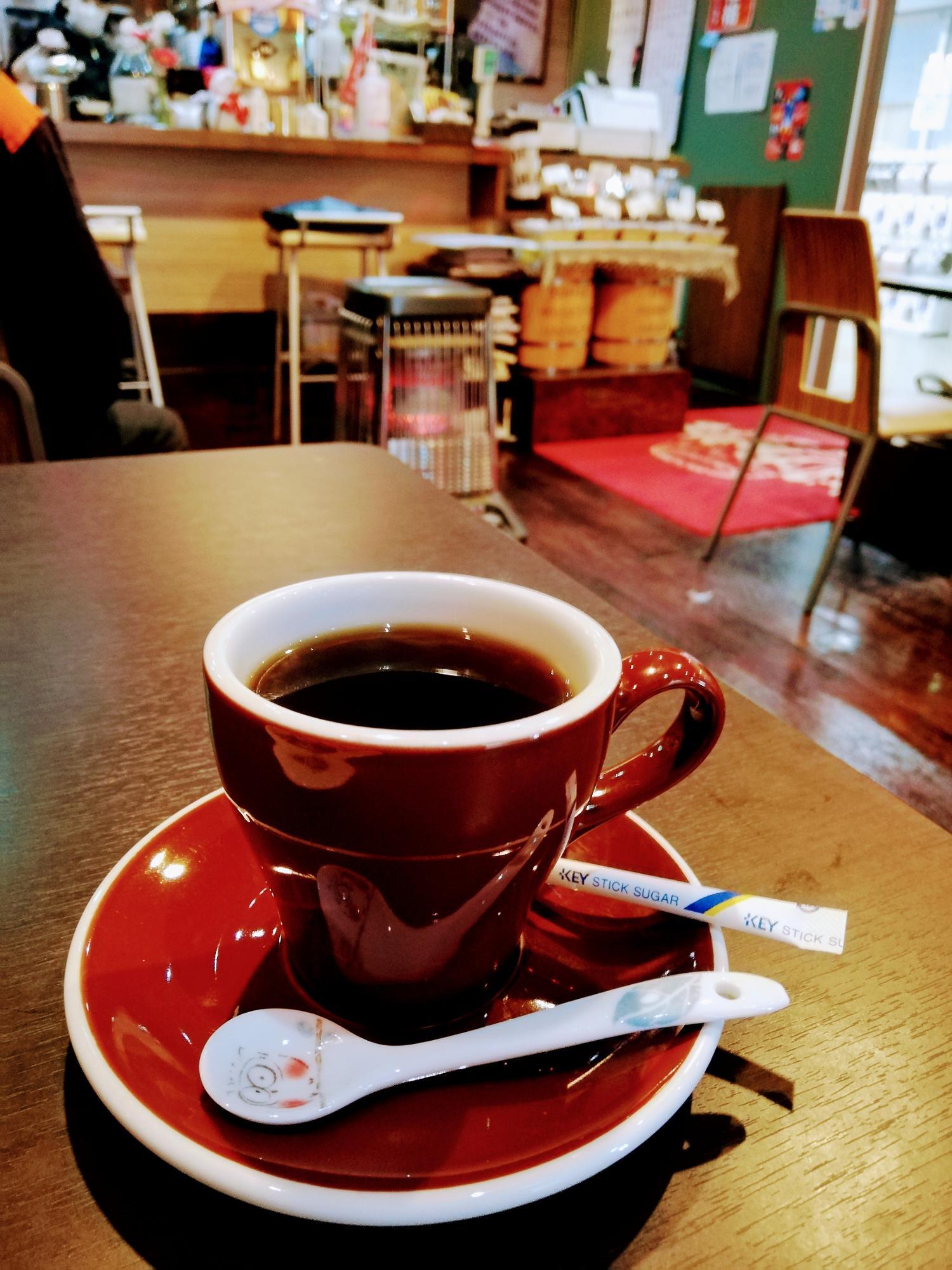 映えるコーヒーカップ