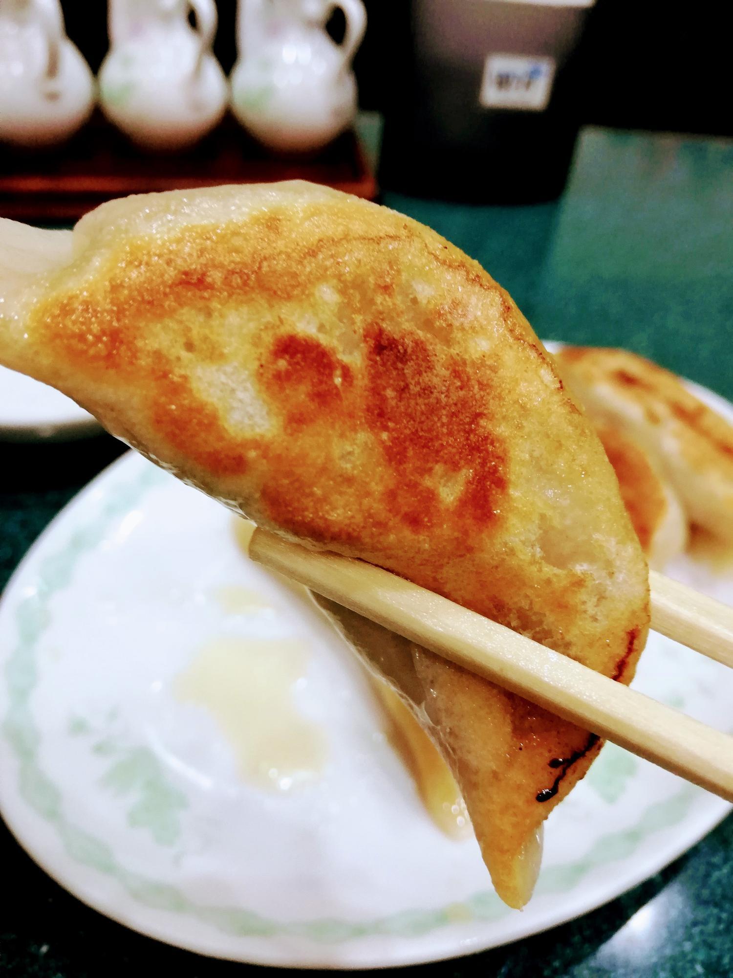 カリッとした焼き加減も良い