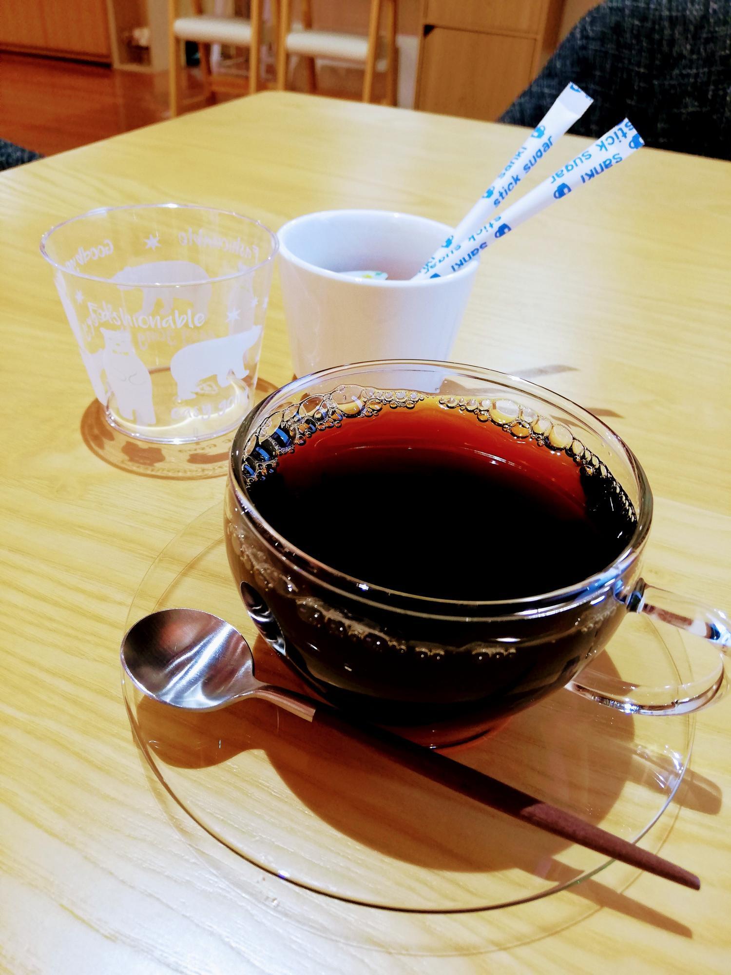 食後のコーヒーまでもお洒落